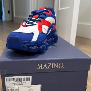 Mazino Kids Blue and Red Sneakers